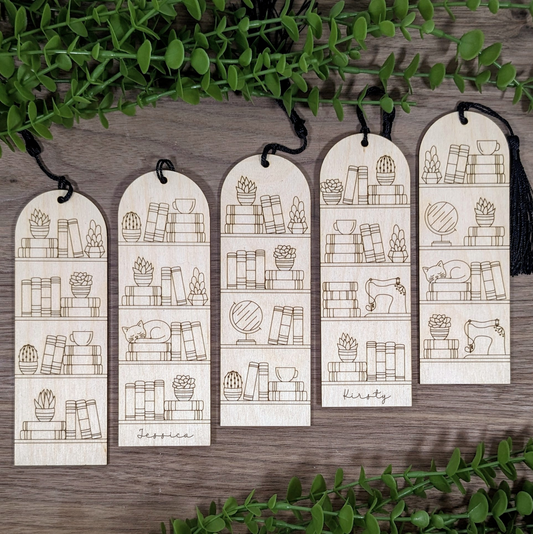 Bookshelf Bookmark
