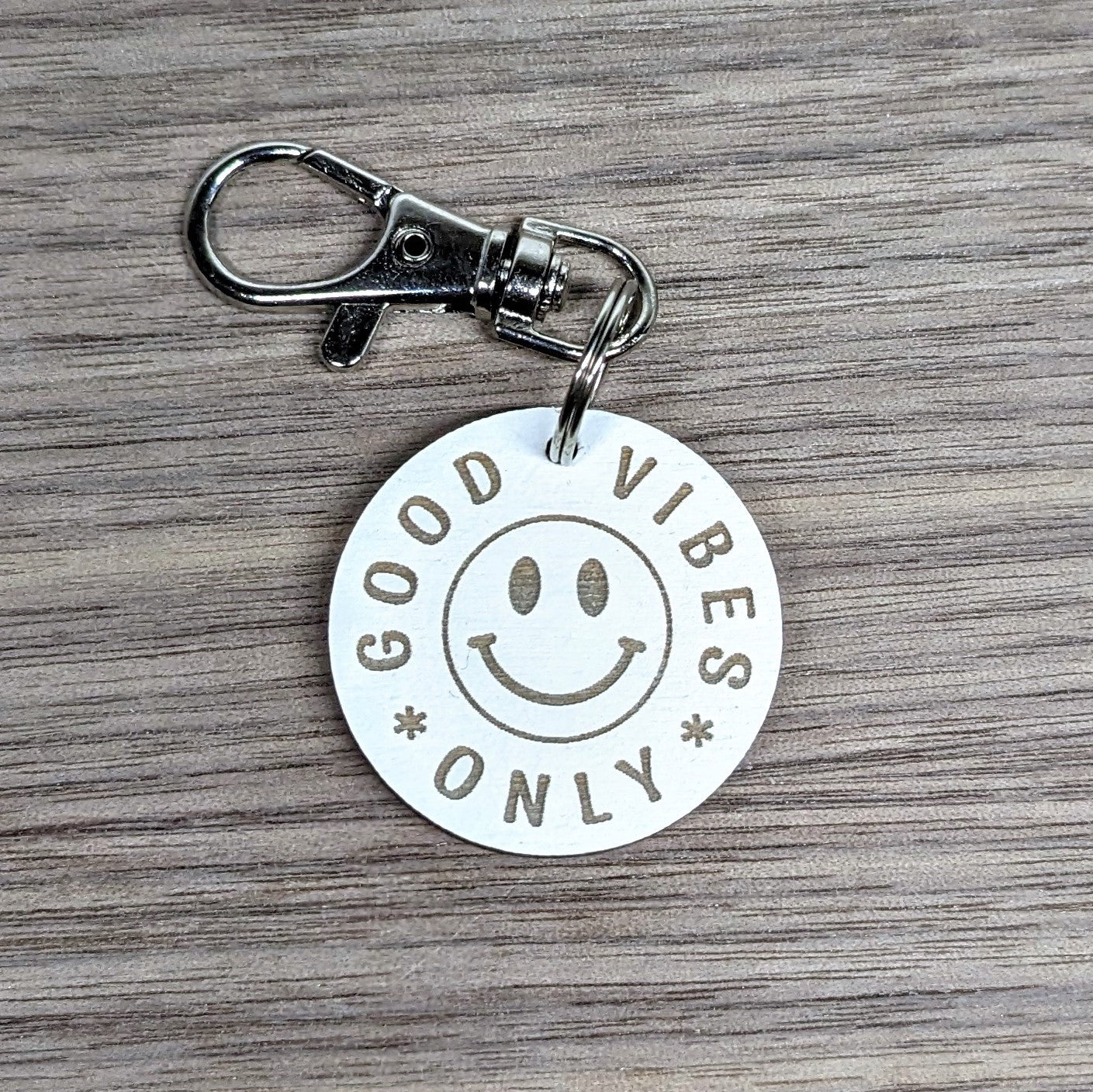 Good Vibes Only Keychain