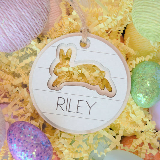 Personalized Easter Basket Tag