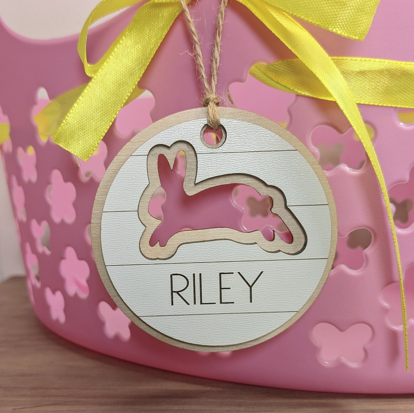 Personalized Easter Basket Tag