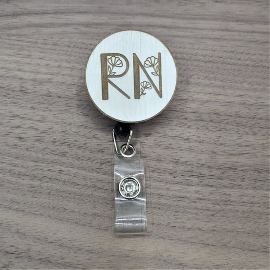 Registered Nurse Badge Reel