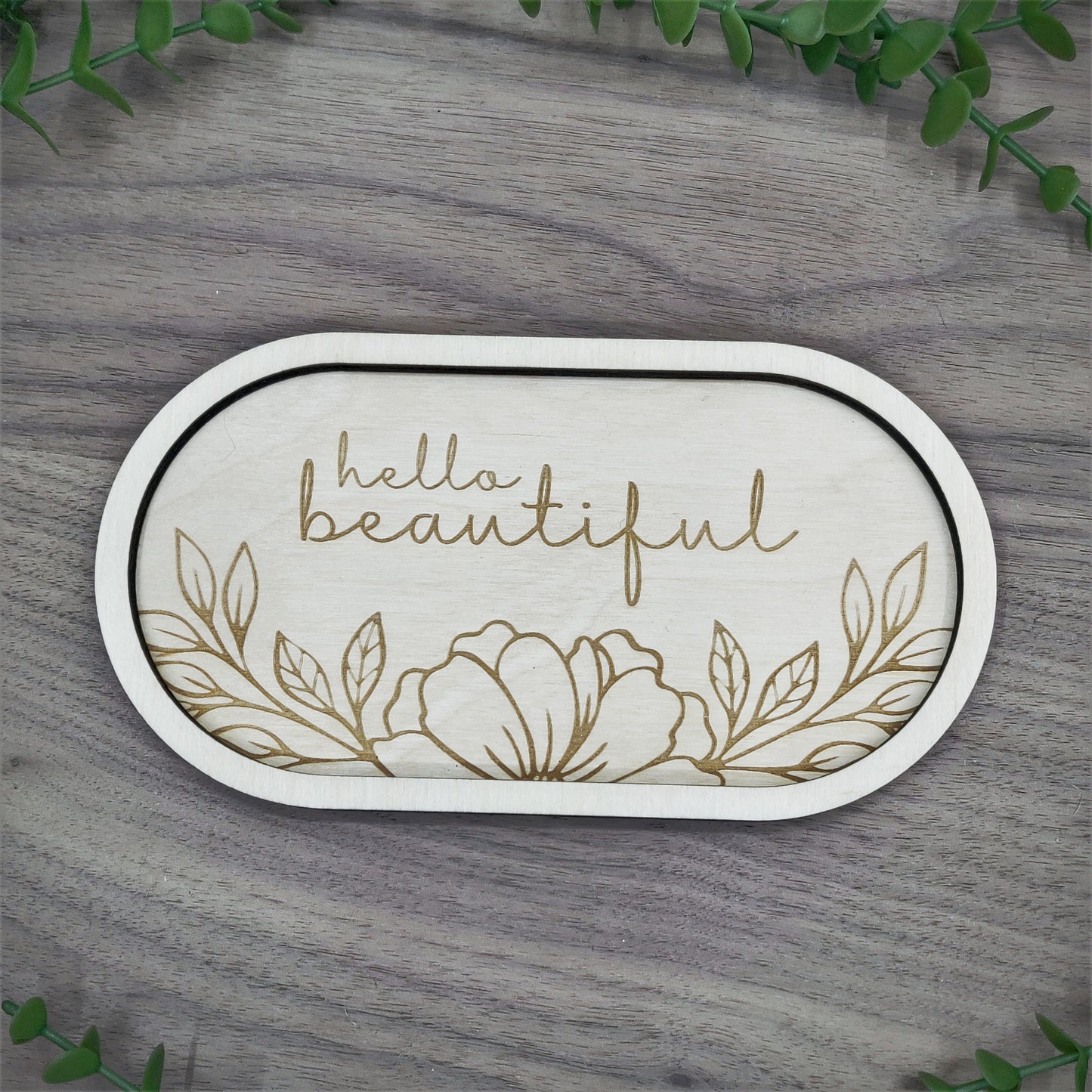 Floral Jewelry Trays