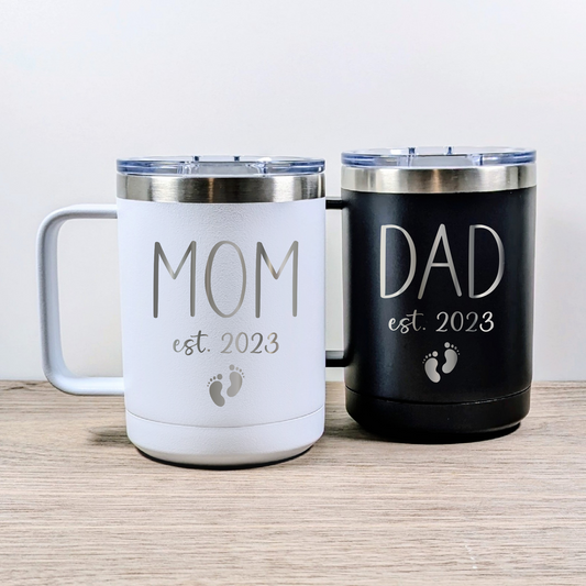 Mom & Dad Coffee Mug Set