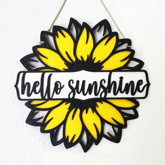 Sunflower Hanging Sign
