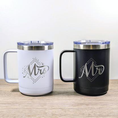 Mrs. & Mrs. Coffee Mug Set