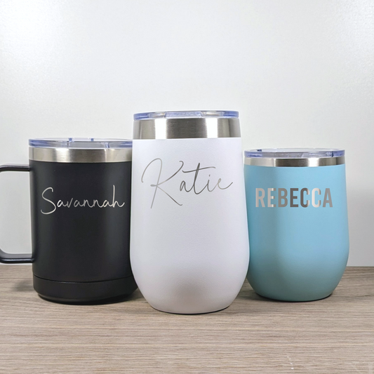 Personalized Name Drinkware